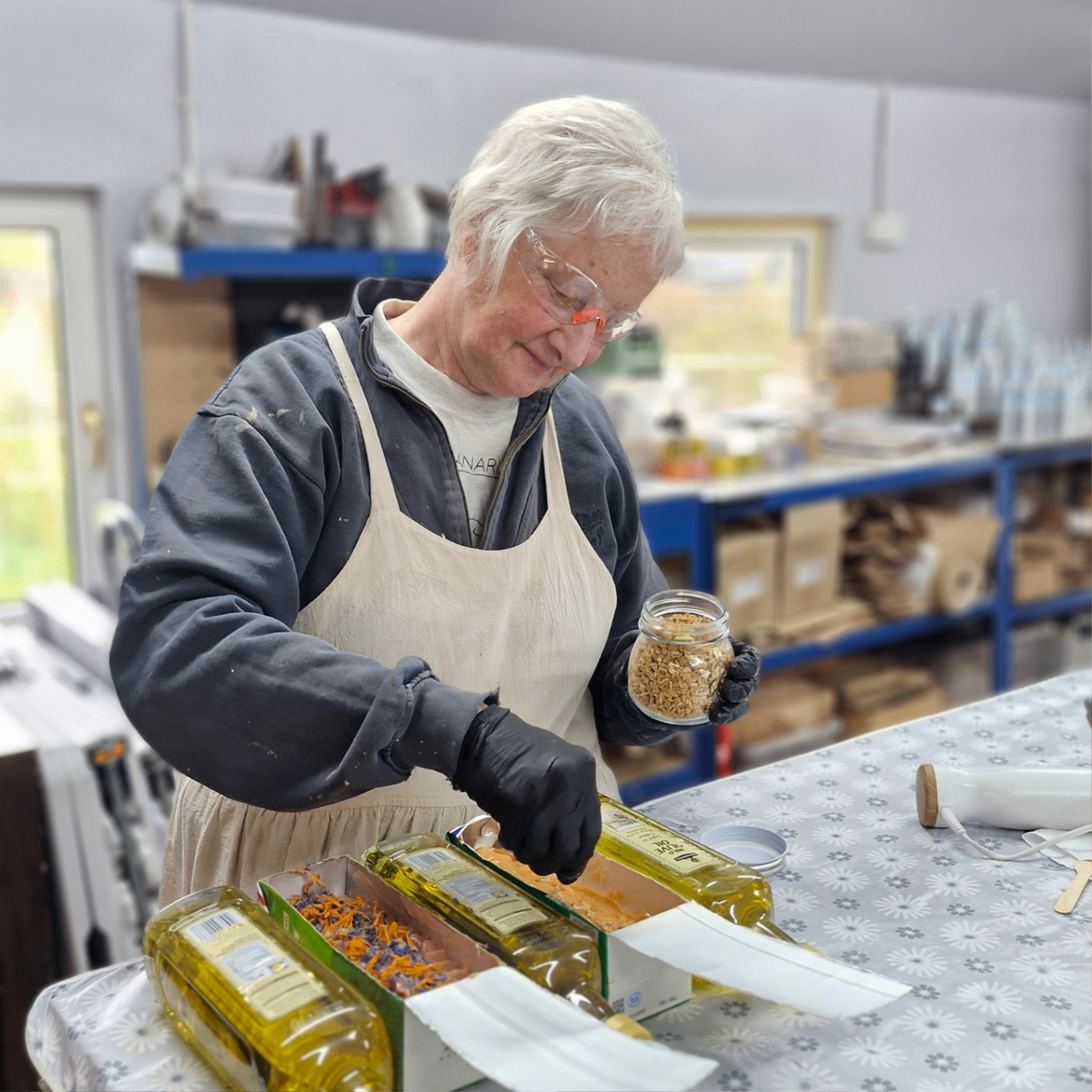 A workshop in progress